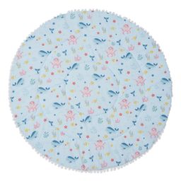 Haus & Kinder 100% Cotton Poplin Playmat - Light Blue-image-98