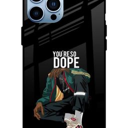 QRIOH Quirky Printed iPhone 13 Pro Back Case Mobile Accessories-image-75