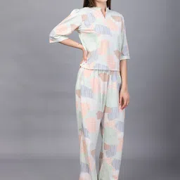 Thansmay Kleider Women Printed Night suit-picture-18