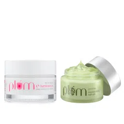 Plum Deep Moisturising E-Luminence Creme & Night Gel - 50ml Each-image-43