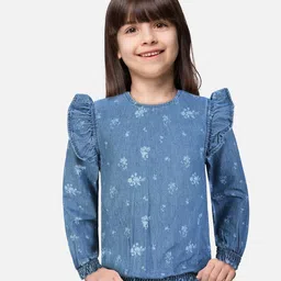 Gini and Jony Girls Floral Print Top-image-84