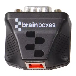 BRAINBOXES Adaptor, Usb To Serial, 1 Port Rs232, US-235-16