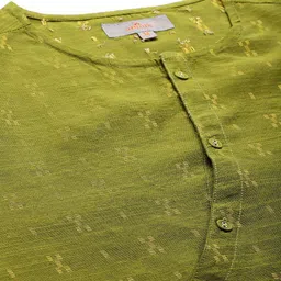 Anouk Self Design Regular Kurta with Dhoti Pants image 2