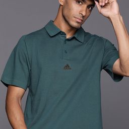 ADIDAS Men Polo Collar Z.N.E Pure Cotton T-shirt-image-38