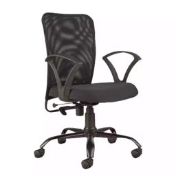 CELLBELL © Calisto C83 Mesh Black Mid-Back Ergonomic Revolving & Adjustable Chair Office Chair-30