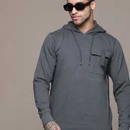 The Roadster Lifestyle Co. Fleece Hooded Sweatshirt-image-30