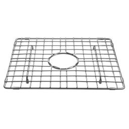 Jayna 370x320 mm Stainless Steel Satin Finish Wire Grid with Center Position Drainer, WG 05-47