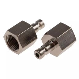 RS PRO Brass Female Pneumatic Quick Connect Coupling G 1/8 Female Threaded, 6671803-image-47