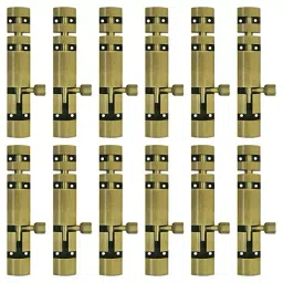 DiSS 203.2 mm (8 Inch) Aluminium Antique Finish Tower Bolt (Pack of 12)-image-96