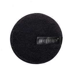 SWISS BEAUTY Soft & Gentle Cleansing Reusable Makeup Remover Pad - Black-2