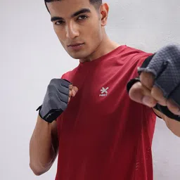 HRX by Hrithik Roshan Men Graphic Printed Rapid Dry Training T-shirt-image-15