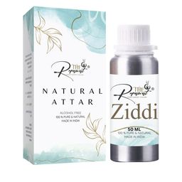 THE RUPAWAT Perfumery House Ziddi Natural & Alcohol-Free Attar - 50 ml-image-76