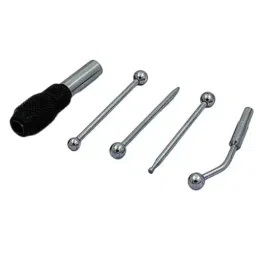 Buyohlic International Wiggler & Center Finder Set for Finding Centers, Edges, and Hole Locations, VJ-37LI-SND9 (Set of 5)-42