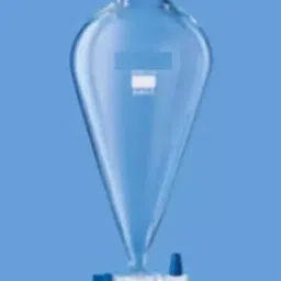 Dhanika D156.003000 Pear Funnel with PTFE Stopcock and Interchangabe Stopper 3000ml-36