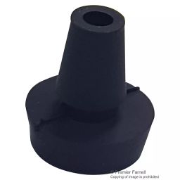 ESSENTRA COMPONENTS Feet FEET, ROUND, TPE, PRESS FIT, 15.2MM, BLK, POF-50185 (Pack of 40)-image-5