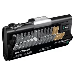 WERA BIT RATCHET, 1/4" W. BIT-SET, BC BR 30 UNIVERSAL + 8001 A 1/4" SB-56