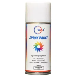 VAI ‎Green Touch Up Spray Paint ‎225 ml for Tractor, Farm and Agriculture Machinery, ‎TR-J-D-TR-GRN-225-01-33