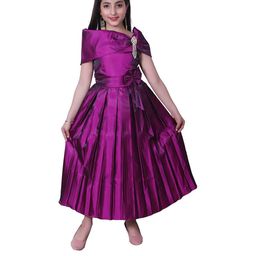 PRENA FASHION Girls Purple Dresses-image-62
