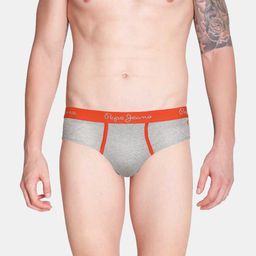 Pepe Jeans Men Grey Solid Briefs 8904311300724-picture-43