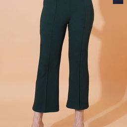 Kasendra Pack Of 2 Women Comfort Flared Cropped Trousers-picture-17