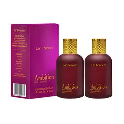 La French Women Set of 2 Ambition Eau De Parfum - 100 ml each-53