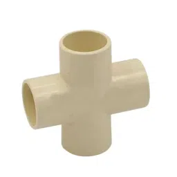 APL Apollo 19.05 mm (3/4 Inch) CPVC Plain Fitting Cross Tee, CMN02140W-11