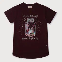 Gini and Jony Girls Printed High-Low Top-image-23