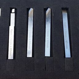 samenx tools HSS LATHE FORM TOOL 8 PIECE SET-HARD & GROUND-TURNING, THREADING, PARTING MACHINE TOOLS M2 GRADE image 2