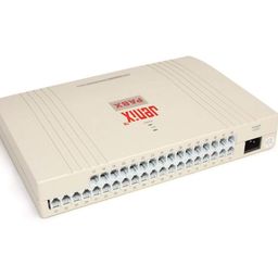 Jenix PBX 432 Telephone Intercom System EPABX for Main or Trunk or FCT Device Line and 32 Landline Phone Subscriber Connection PABX 4 line 32 Extension image 1