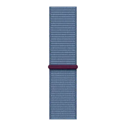 Apple Nylon, Polyester & Spandex Sport Loop for Apple iWatch (38mm / 40mm / 41mm) (Breathable & Lightweight, Winter Blue)-image-3