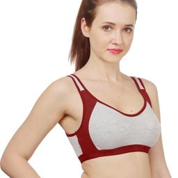 Samvar Multi Cotton Non-Wired Non Padded Minimizer Bra-picture-15