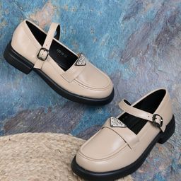 Jove PU Platform Sandals with Buckles-3