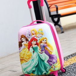 Mihar Kid's Travel Suitcase Trolley Bag with Wheels-image-45