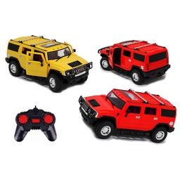 NIYAMAT RC Car Rechargeable Remote Control Hummer Racing Car Toys with Opening Doors & Glowing Lights - Multicolor-31