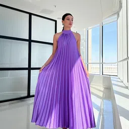 JC Mode Women Solid Woven Maxi Dress-image-63
