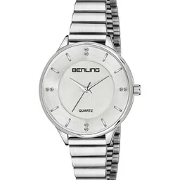 BENLING Women Stainless Steel Straps Analogue Watch BL-1022-W-SILVER-image-38