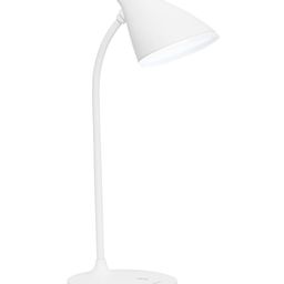 PHILIPS Lighting Skyy 5W Rechargeable Touch Controlled Table Lamp with Brightness Control - White and Chrome, Standard (581931) - White image 3