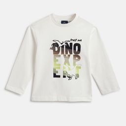 Chicco Boys Typography Printed Round Neck Cotton T-shirt-image-36
