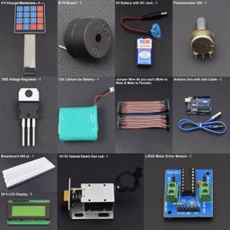 make a digital door lock using 12v Solenoid Door lock interfacing with arduino uno - KT809make a digital door lock using 12v Solenoid Door lock interfacing with arduino uno - KT809 image 2