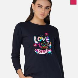 Metronaut Women 2 Printed Bio Finish Applique T-shirt-picture-8