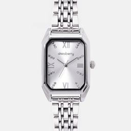 DressBerry Women Embellished Dial & Bracelet Style Straps Analogue Watch UT-A8639-WHT-DB-image-63