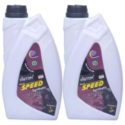 Piston 10W-40 1 L Full-Synthetic Engine Oil Vehicle Type Car (Pack of 2)-45