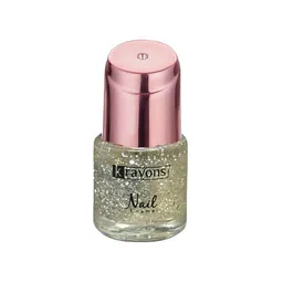 krayons Crazy Gel Long Lasting Nail Enamel 8 ml - Shimmer Silver 177-39