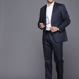 Raymond Single Breasted Regular Fit 2 Piece Formal Suits-picture-10