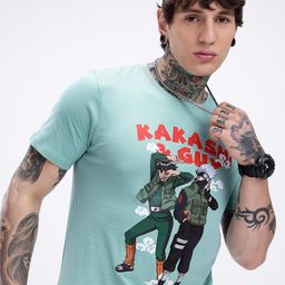 Kook N Keech Naruto Printed Pure Cotton T-shirt-image-82