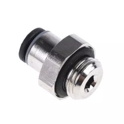 Legris LF3000 Series Straight Threaded Adaptor G 1/8 Male to Push In 4 mm Threaded-to-Tube Connection Style, 3101 04 10 (Pack of 5 Pcs)-picture-2
