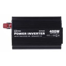RS PRO Modified Sine Wave 400 W Power Inverter 12 V DC Input 230 V AC Output, 8160037 image 4