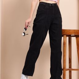 Mast & Harbour Women Relaxed Fit High-Rise Stretchable Jeans-picture-47