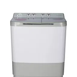 Lloyd 9 Kg 5 Star Semi-Automatic Top Load Washing Machine Grey LWMS90HT1 with Floral pattern-38