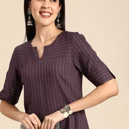 Anouk Striped Kurta-image-58